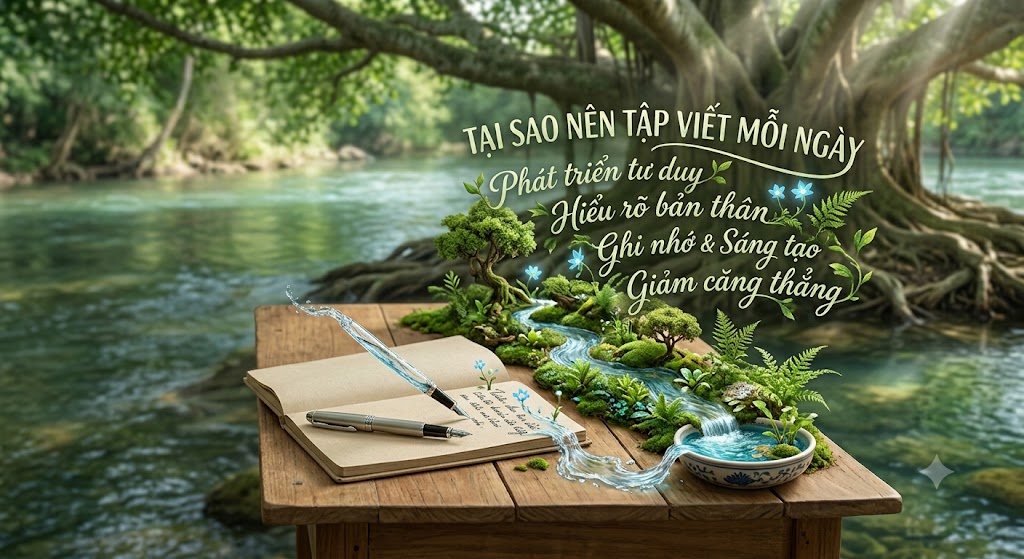 Tại sao nên tập viết mỗi ngày